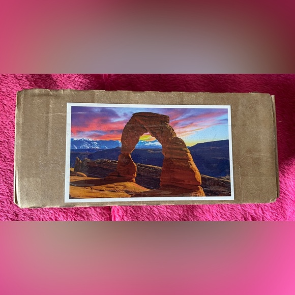 Vintage Mexican Tooled Leather Box - Picture 6 of 7